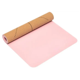 Esterilla de yoga - SPOKEY SAVASANA CORCHO 04 ROSA, Rosa